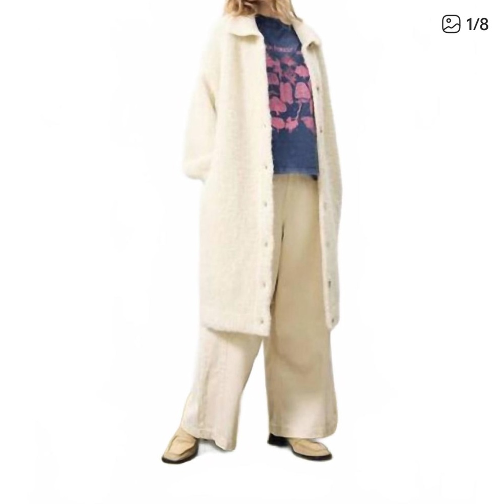 NWOT FRNCH Schana Long Cardigan L